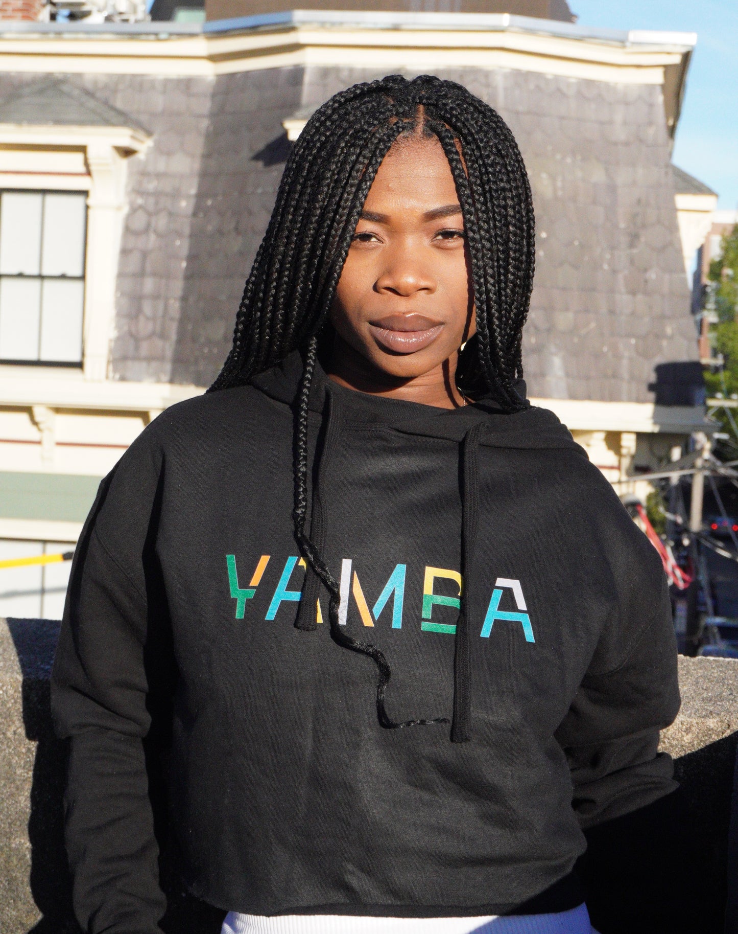 Yamba Crop Hoodie